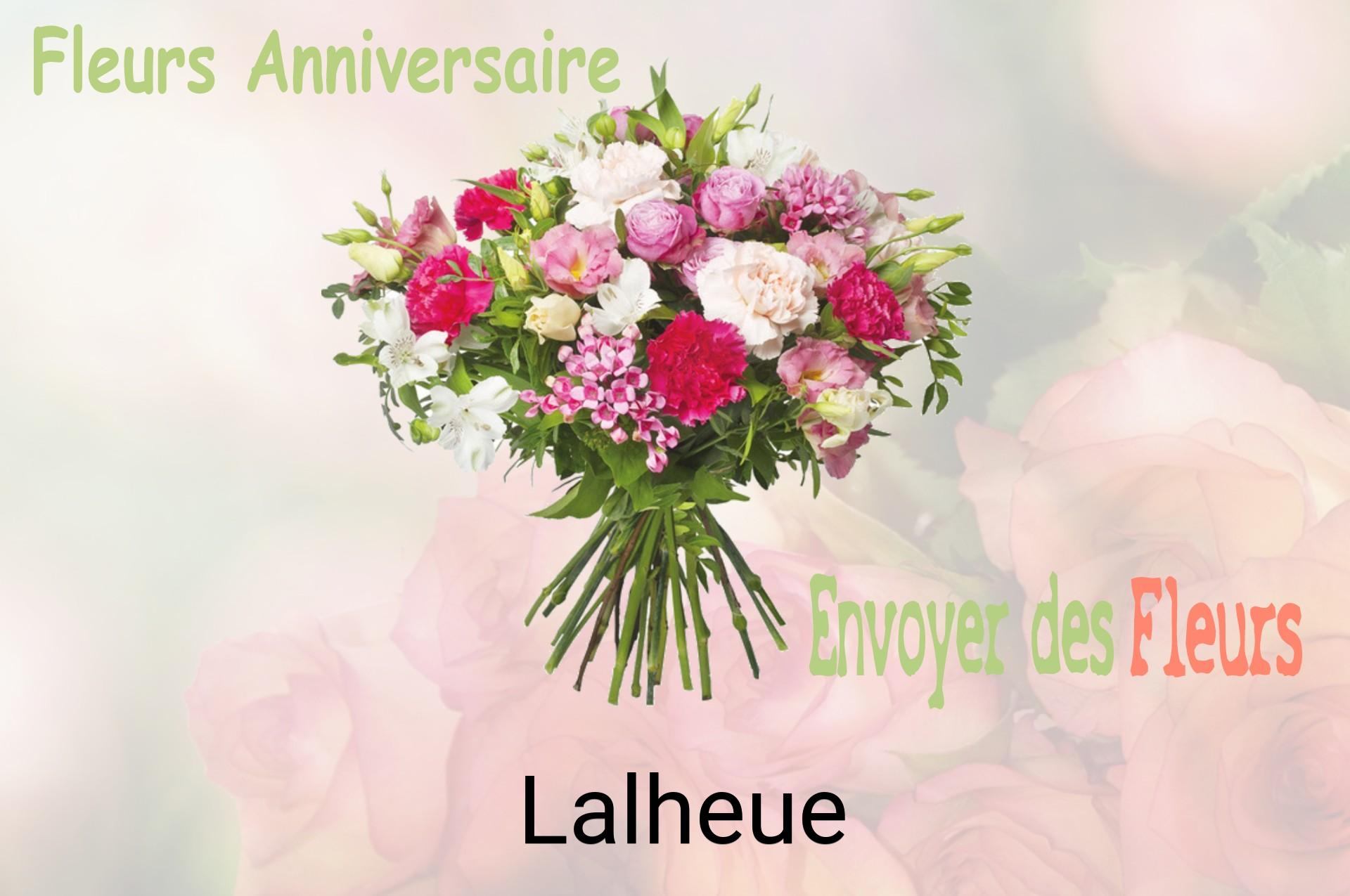 Bouquet de fleurs d’anniversaire livré à Lalheue